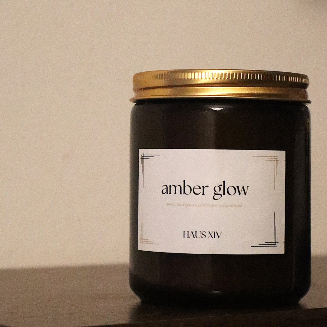 Amber Glow Candle