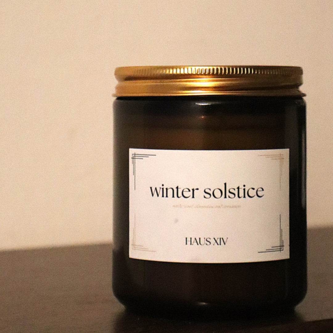 Winter Solstice Candle