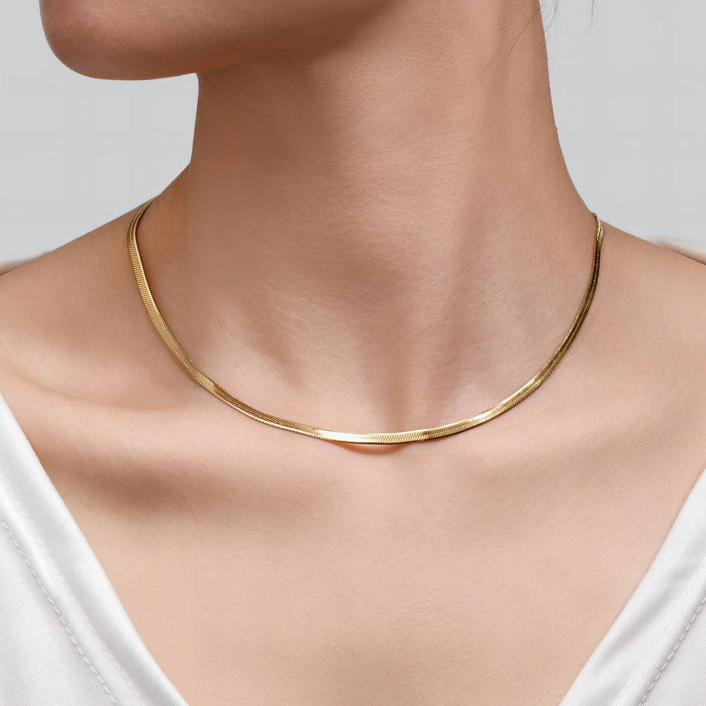 Simple Chain in 18K Gold Plated Stainless Steel