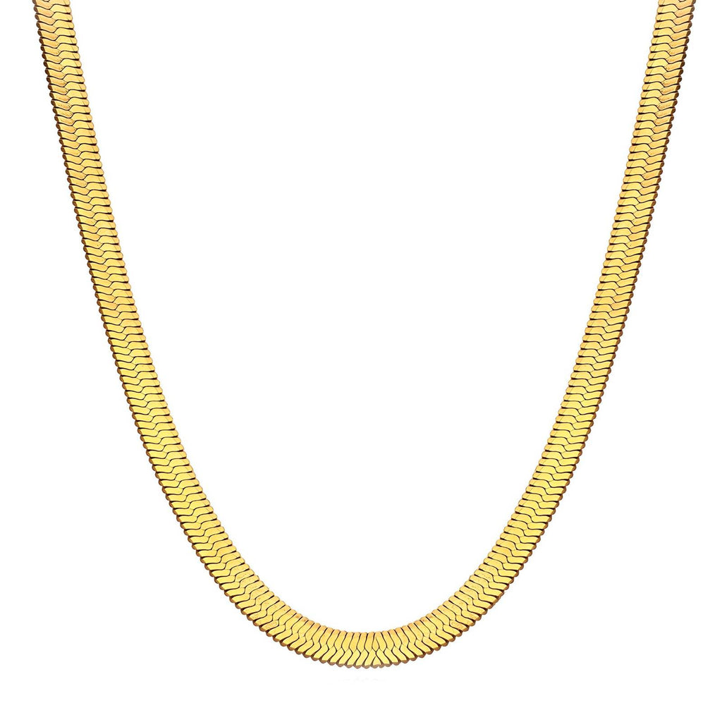 Fine Chain in 18K Gold Plated Stainless Steel