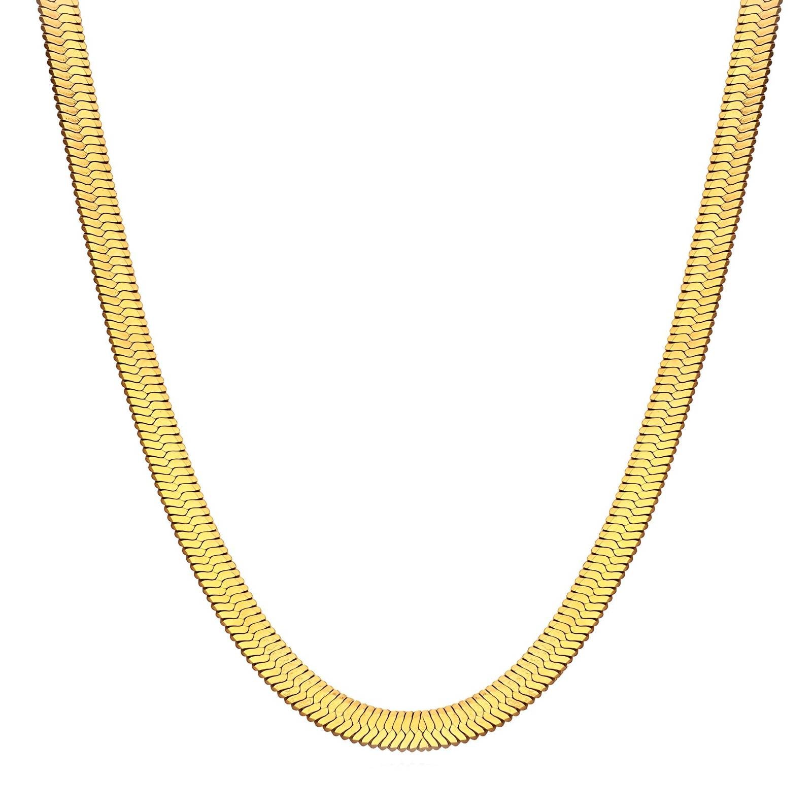 Fine Chain in 18K Gold Plated Stainless Steel