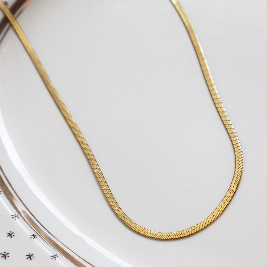 Simple Chain in 18K Gold Plated Stainless Steel